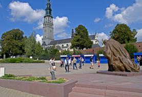 street park people walk