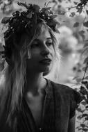 River Wreath Girl