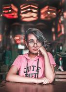 Girl Glasses Specs Short