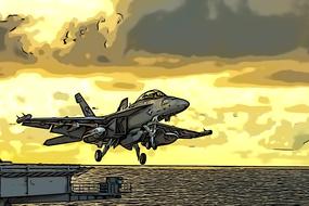 military fight over water as an illustration