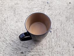 morning milk coffee