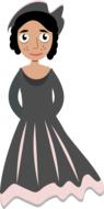 girl black woman portrait female