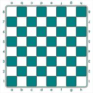 green white chess board drawing