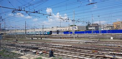 Train Catenary Travel