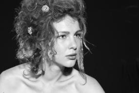 The Young Model Beautiful Portrait