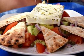 Greek tasty salad