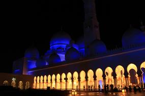 abu dhabi temple is beautiful