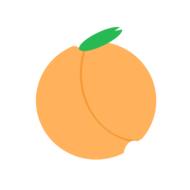 delicious peach sweet drawing