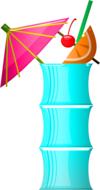 tropical refreshment cocktail