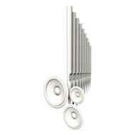organ whistle on the white background