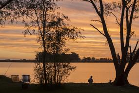 Lake Sunset Picnic