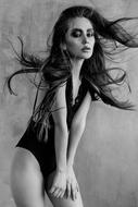 Makeup Black And White Girl