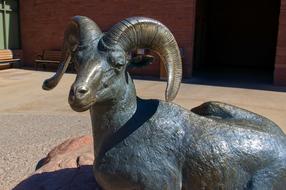 Bronze Desert Bighorn Ram