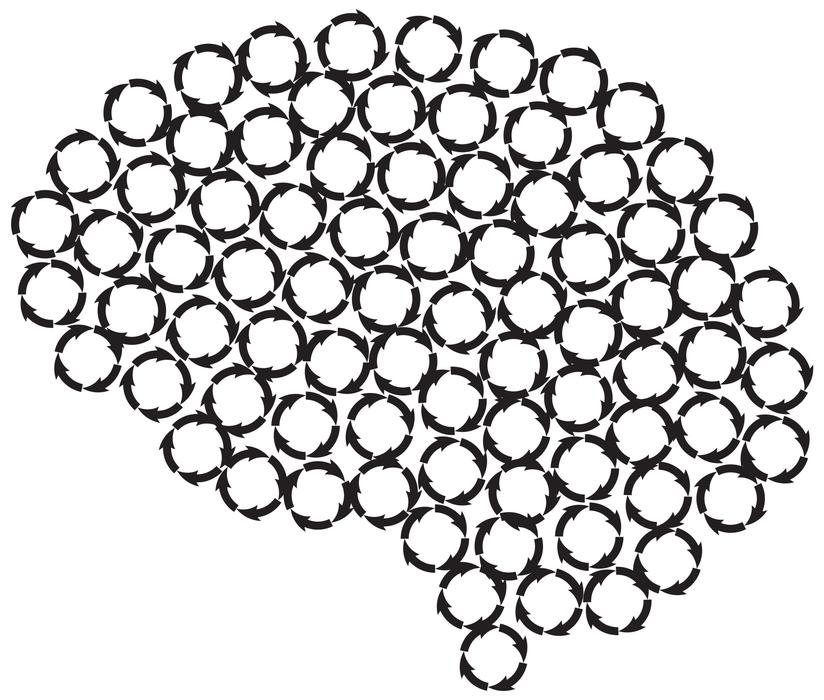 brain as drawing
