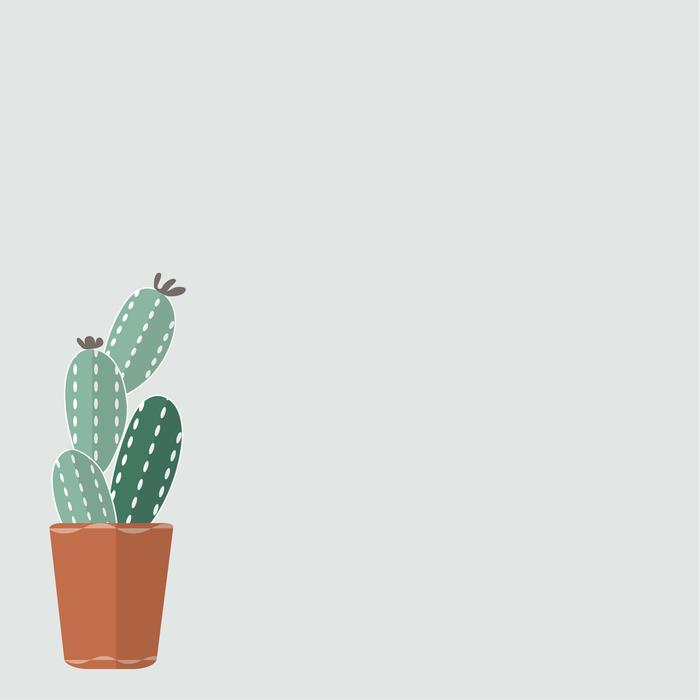 cactus background green