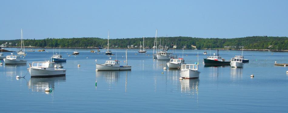 Boothbay Harbor Maine Usa