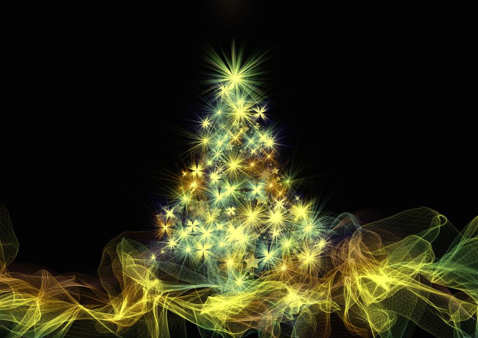 christmas christmas tree background