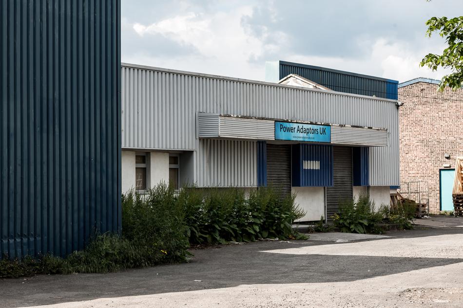 modern commercial warehouse