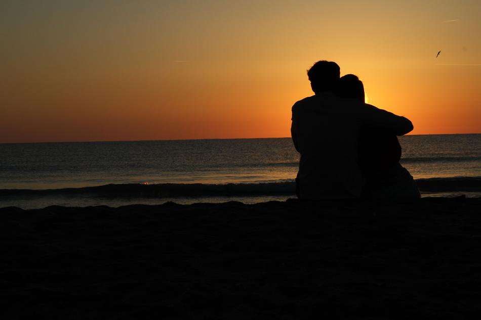Sunset Sea Beach