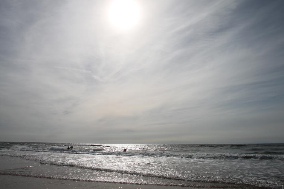 clouds sky beautiful sea
