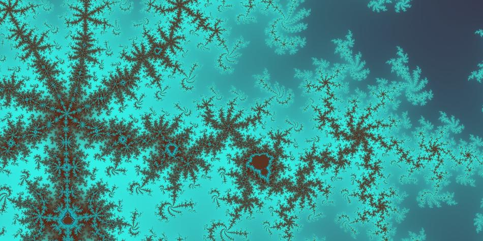 fractal gradient colorful infinity