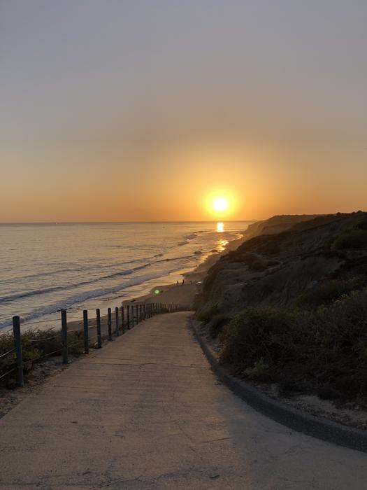 Sunset Pacific Ocean