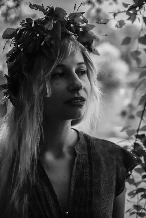 River Wreath Girl