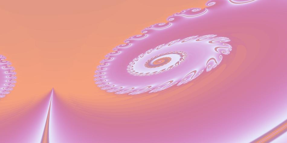 fractal gradient colorful infinity