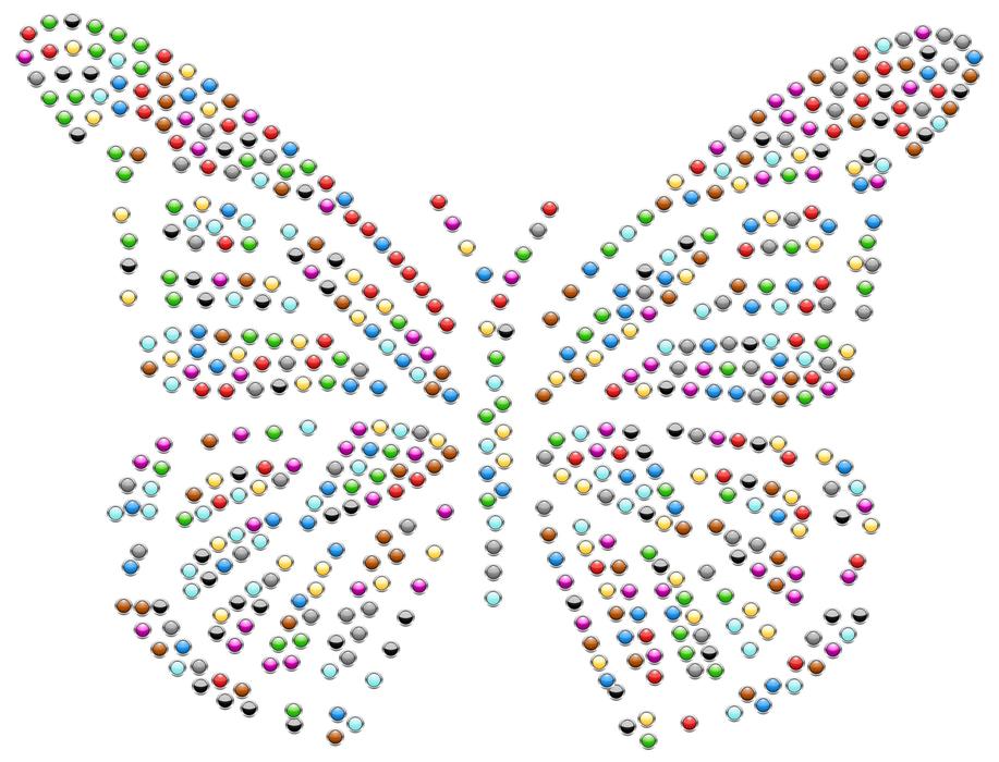 butterfly flying wings insect