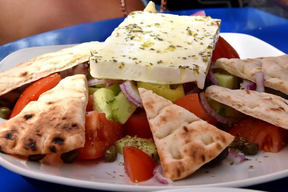 Greek tasty salad