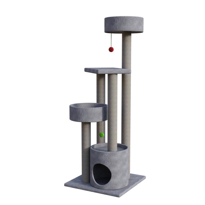cat tower scratch post pet house