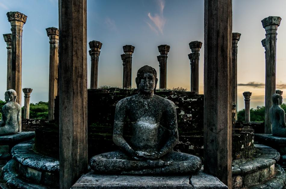 Stone Statue Lord Buddha Heritage