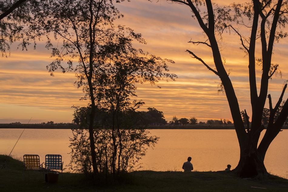 Lake Sunset Picnic