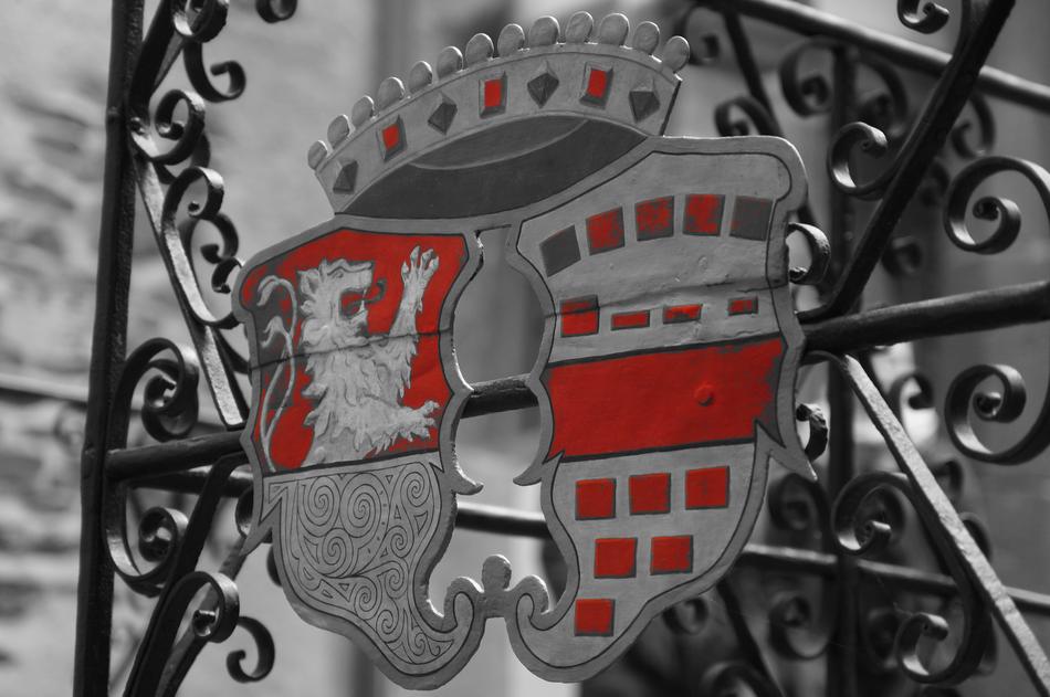 Coat Of Arms Metal Symbol Middle