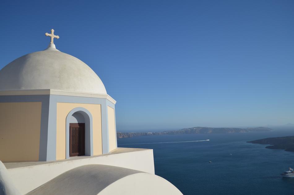 Santorini Cross Ocean