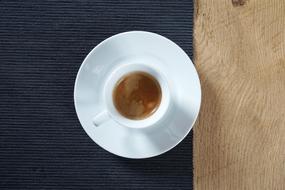 hot mug of espresso