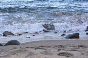 Rocks White Water