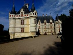 Castle Azay Curtain Architecture