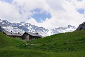 House Mountains Alps