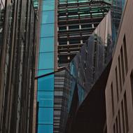 glass facades, metropolis architecture