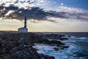 Lighthouse Sea Ocean