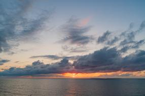 Sunset Sea Sky