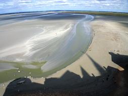 river sand beautiful view