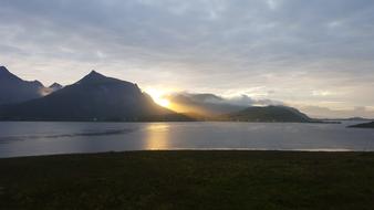 Norway Sunset Landscape