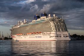Cruise Ship Britannia Baltic Sea