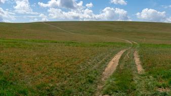 Prairie Blue Sky Travel view