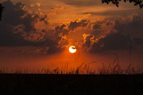 Sunset Red Sun