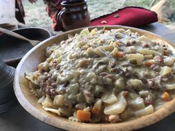 vegetable stew with sauce