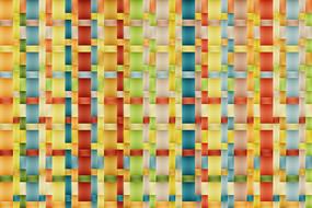 woven pattern background yellow