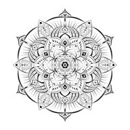 mandala ornament symbol flowers